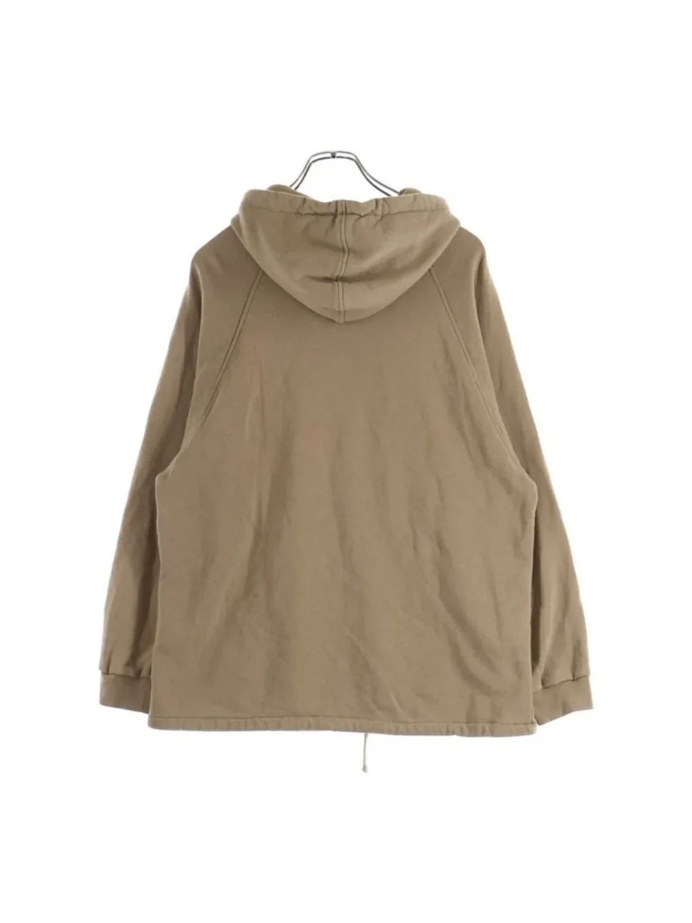 Gucci GG Sherry Line Web Stripe Half Zip Sweatshirt Pullover Hoodie Brown